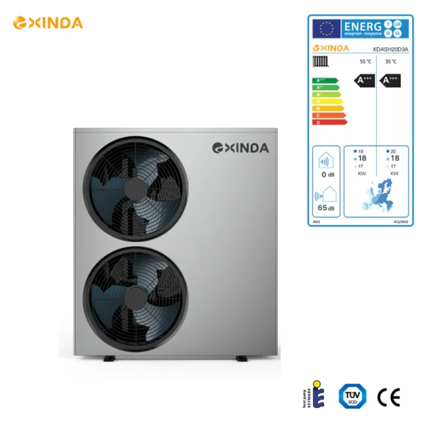 20KWR290ATWheatpump 20KW 3Ph 380V air to water heat pump